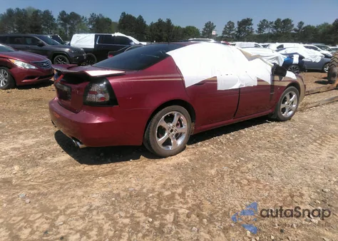 2006 Pontiac Grand Prix Gxp из США, поврежденный, VIN 2G2WC55C061151035